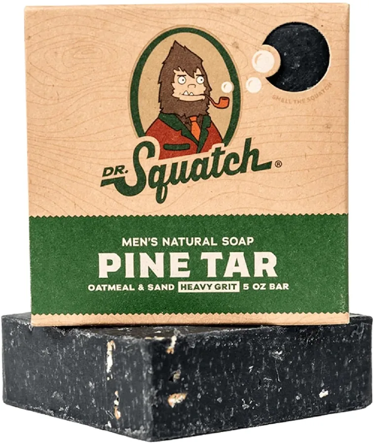 16. Dr. Squatch Pine Tar Bar Soap