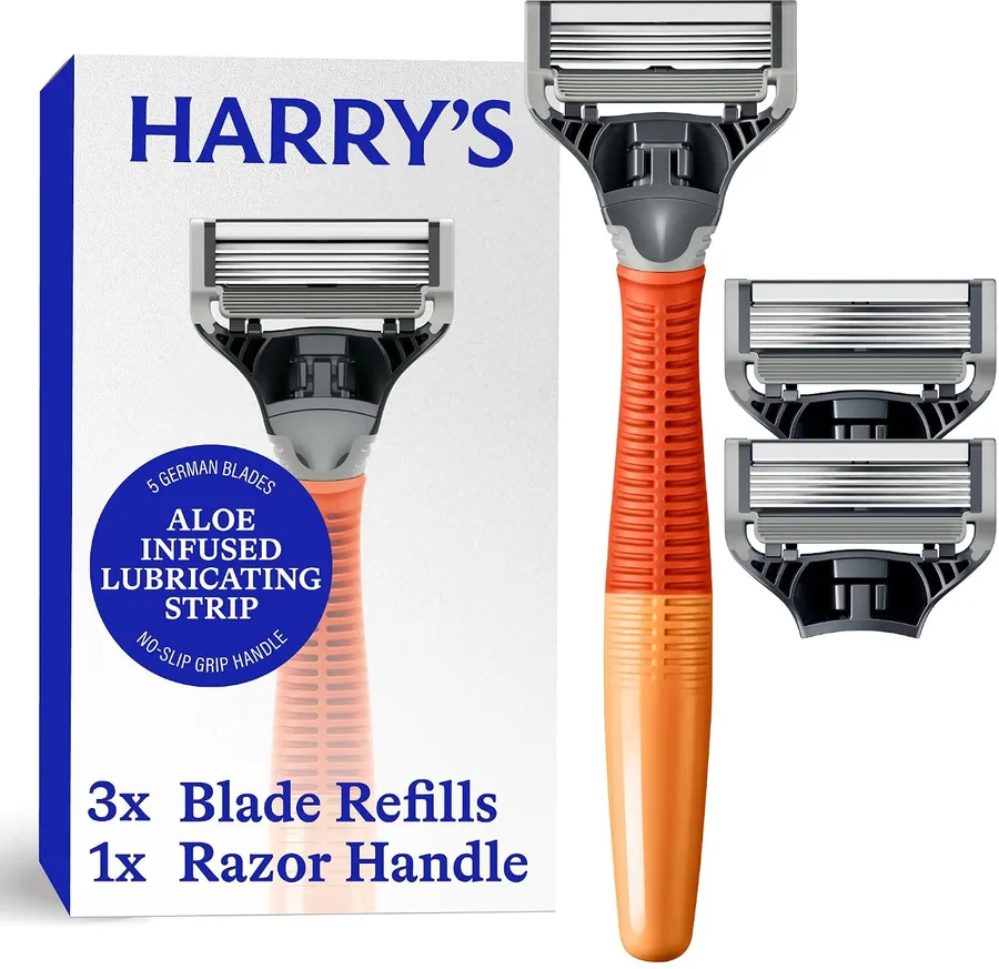 12. Harry's Original Shaving Kit (Truman Handle + 3 Blades)