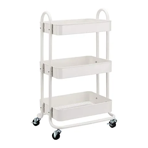 Amazon Basics 3-Tier Rolling Storage Cart