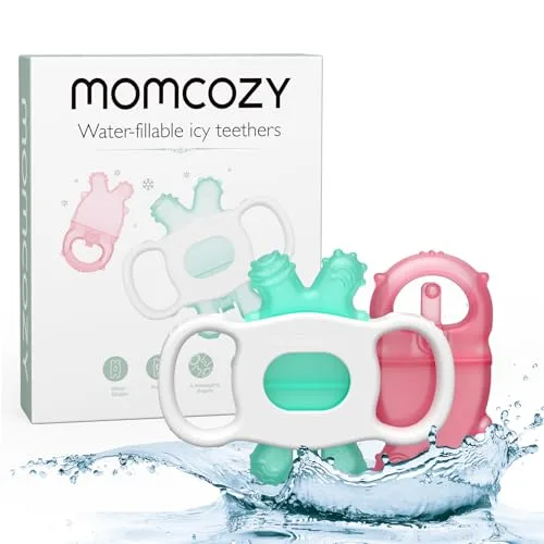 5. Momcozy Silicone Teether Ring
