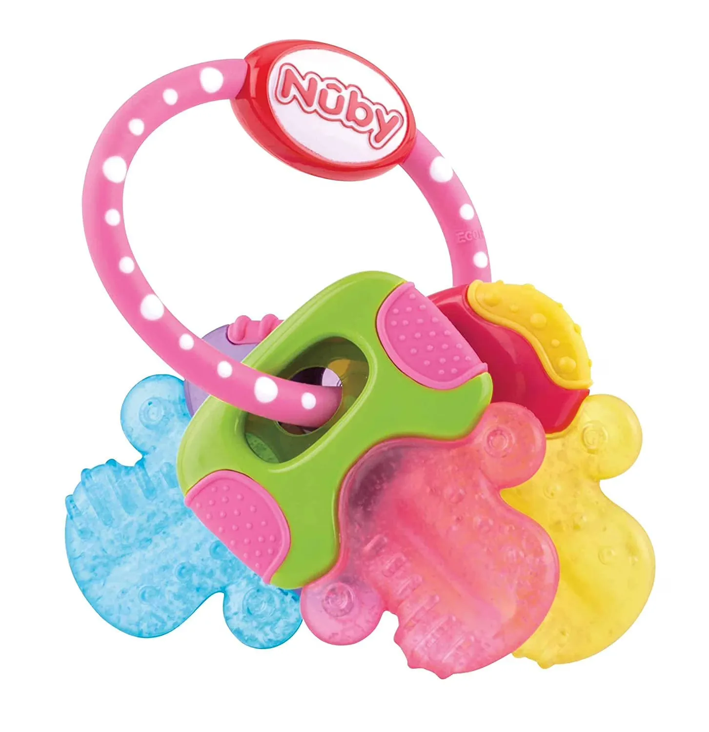 11. Nuby Ice Gel Teether Keys