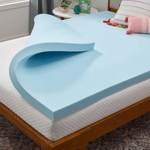 12. Mainstays 3" Gel Memory Foam Mattress Topper — Twin XL (Walmart)