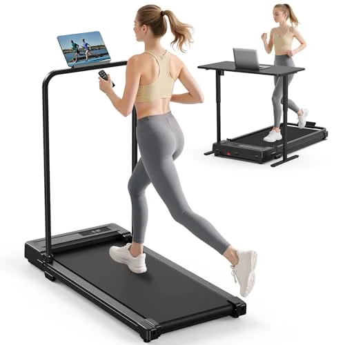 3. TreadMate Compact Under-Desk Treadmill (TreadMate Folding Walking Pad)