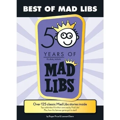 10. Mad Libs Party Book: 50 Hilarious Word Games