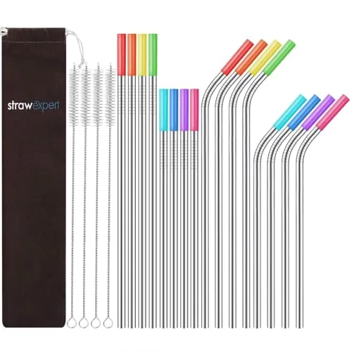 S'well Stainless Steel Straw Set