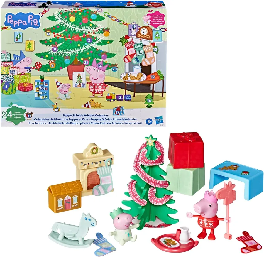 Peppa Pig Peppa and Evie Advent Calendar