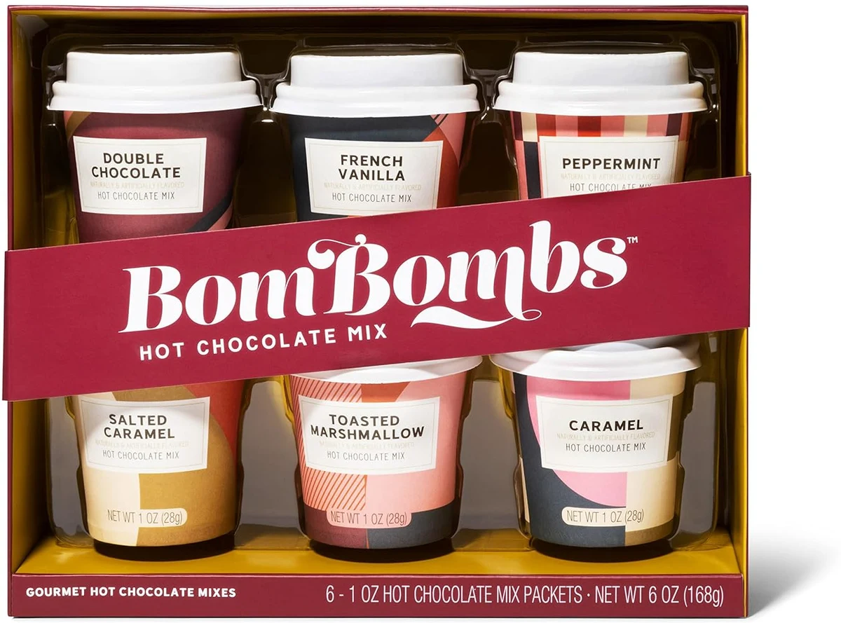 6. BomBombs Hot Chocolate Mini Cup Gift Set (6)