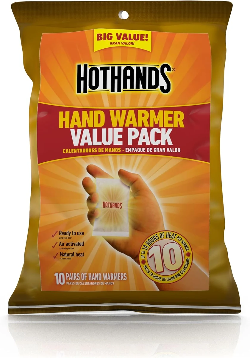 15. HotHands Hand Warmers (10 Pairs)