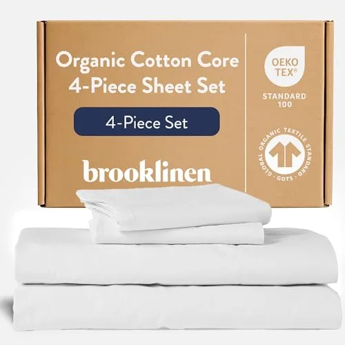 1. Brooklinen Luxe Sateen Core Sheet Set