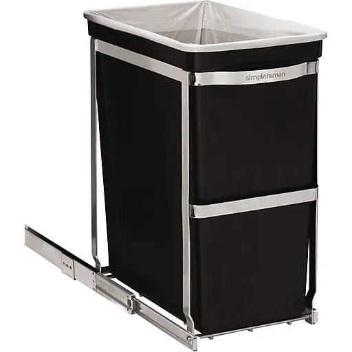 10. Simplehuman Compact Slim Step Trash Can (10L)