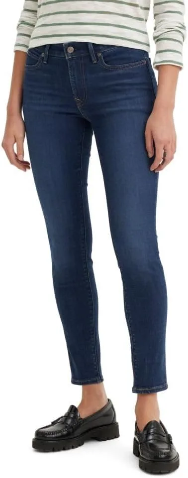 6. Levi's 711 Skinny Jeans (Dark Indigo)