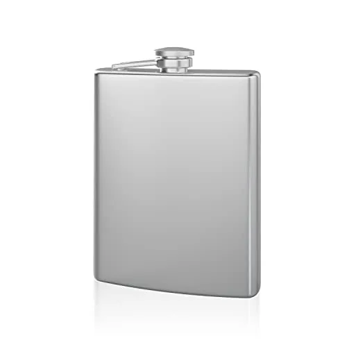 2. Hydro Flask Stainless Steel Hip Flask 6oz