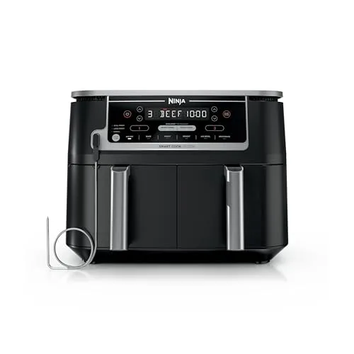 Ninja Foodi DZ550 10-Qt XL DualZone Air Fryer with Smart ...