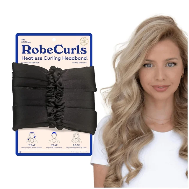 RobeCurls Heatless Curling Headband Set