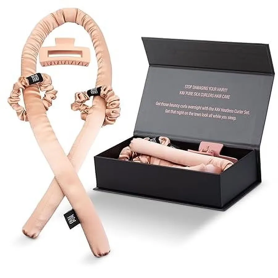 7. Silkvana Pure Silk Heatless Curls Hair Curlers