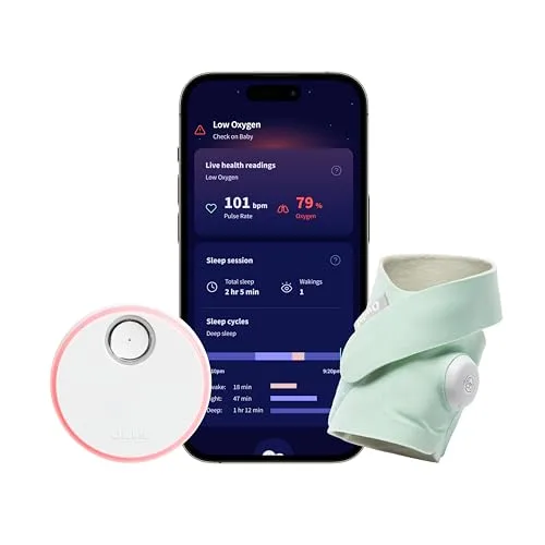 14. Owlet Dream Sock Smart Baby Monitor