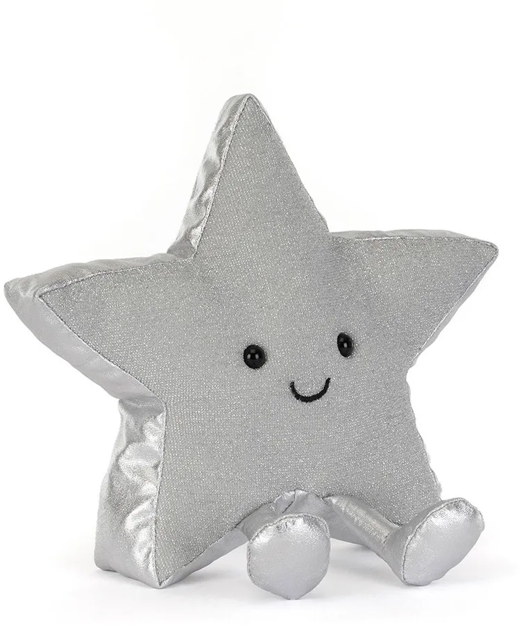 7. Jellycat Amuseables Silver Star