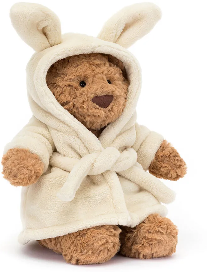 Jellycat Bartholomew Bear with Bathrobe