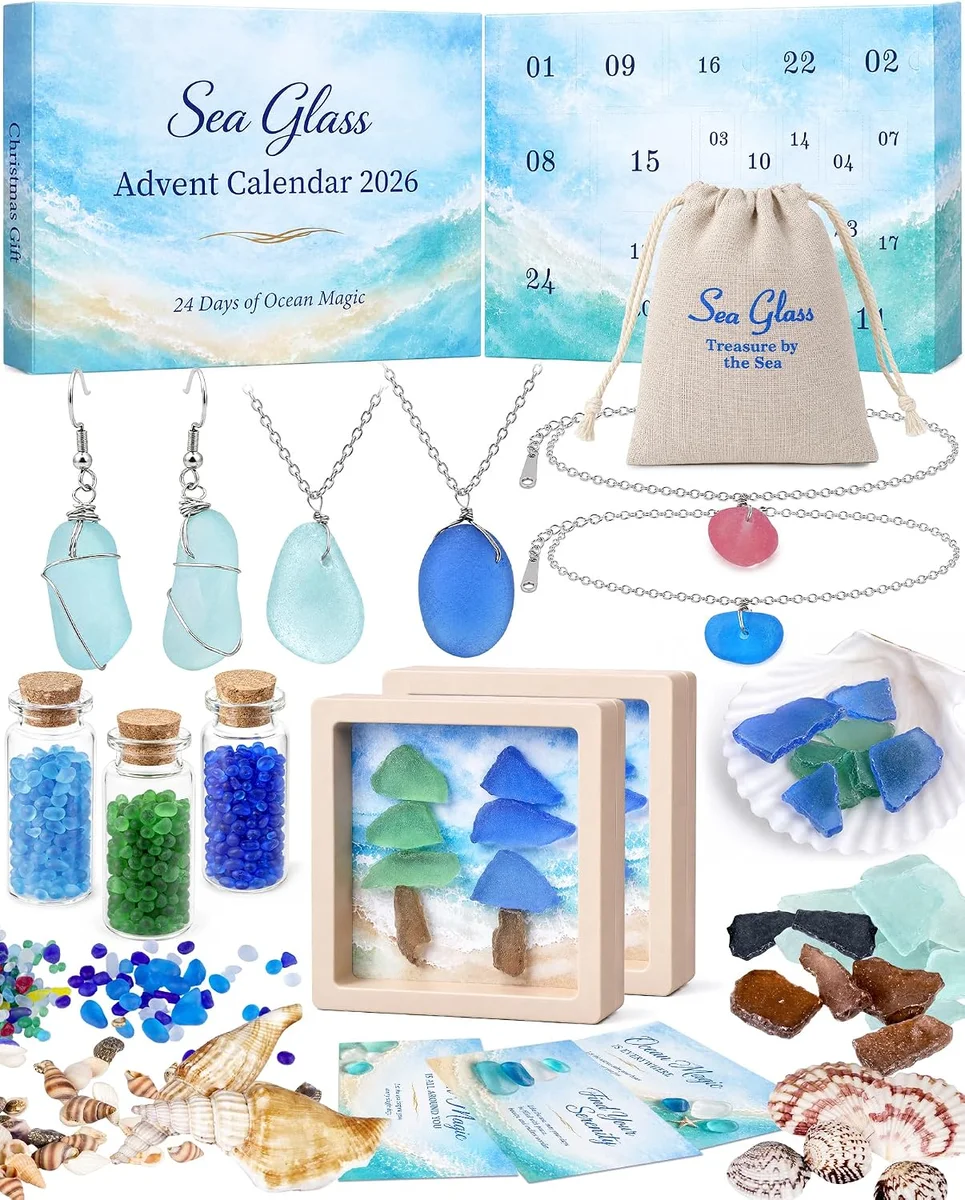 Sea Glass Jewelry Advent Calendar 2026