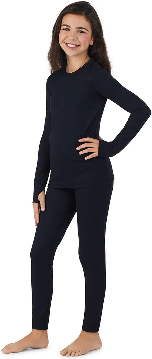17. Cuddl Duds Kids Fleece-Lined Thermal Set (2-Piece)