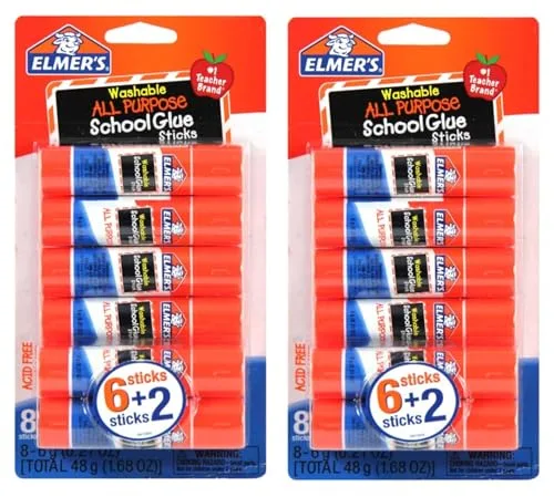 7. Elmer's Washable School Glue Sticks