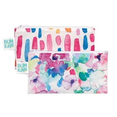 16. Skip Hop Explore & More Reusable Snack Pouch (Set of 2)