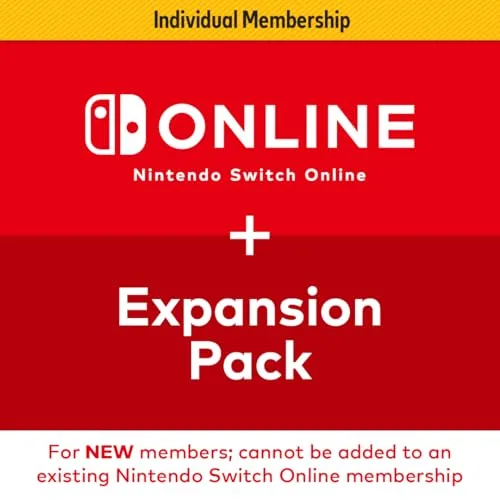 Nintendo Switch Online + Expansion Pack (12-Month Individ...