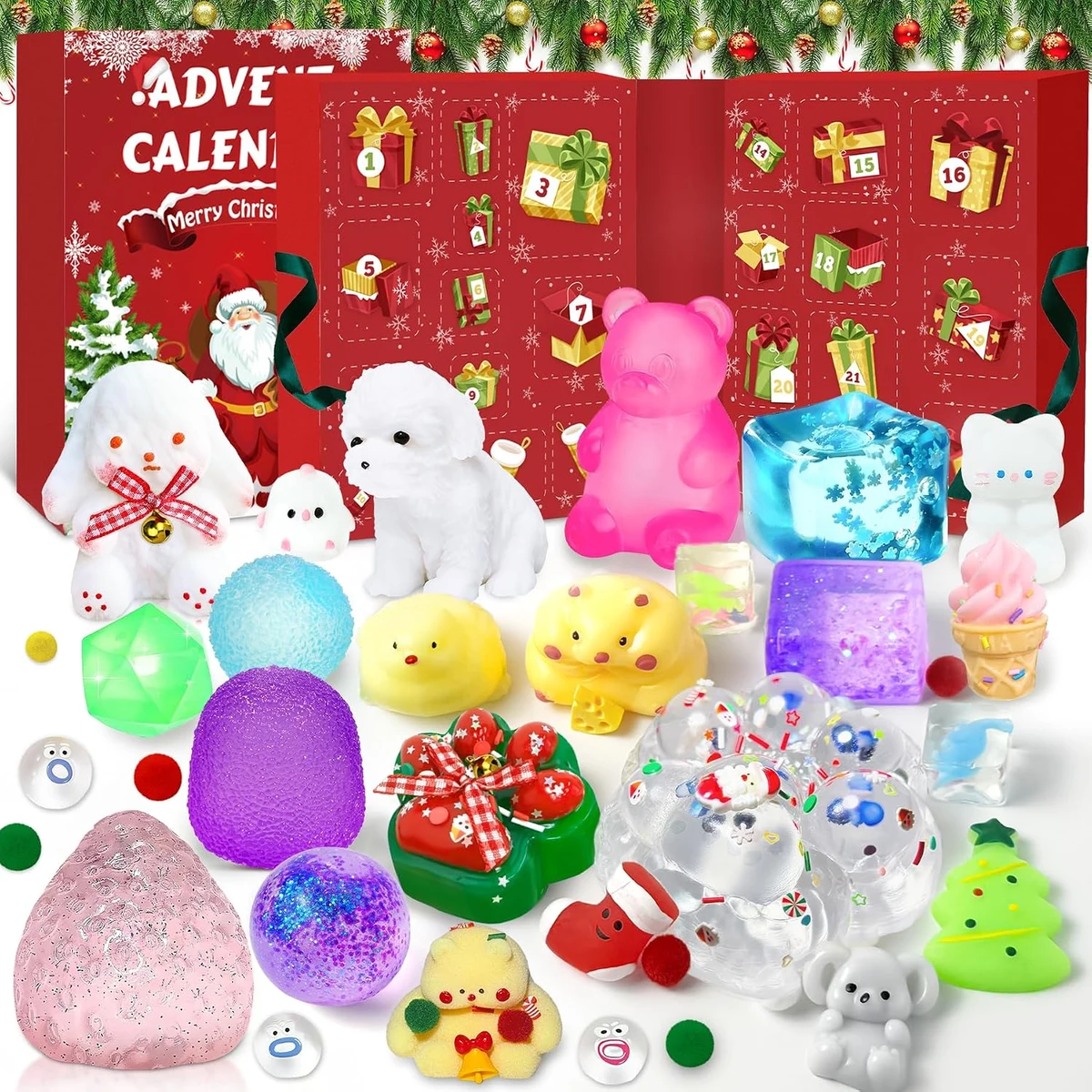 24-Day Squishy Toy Advent Calendar 2026