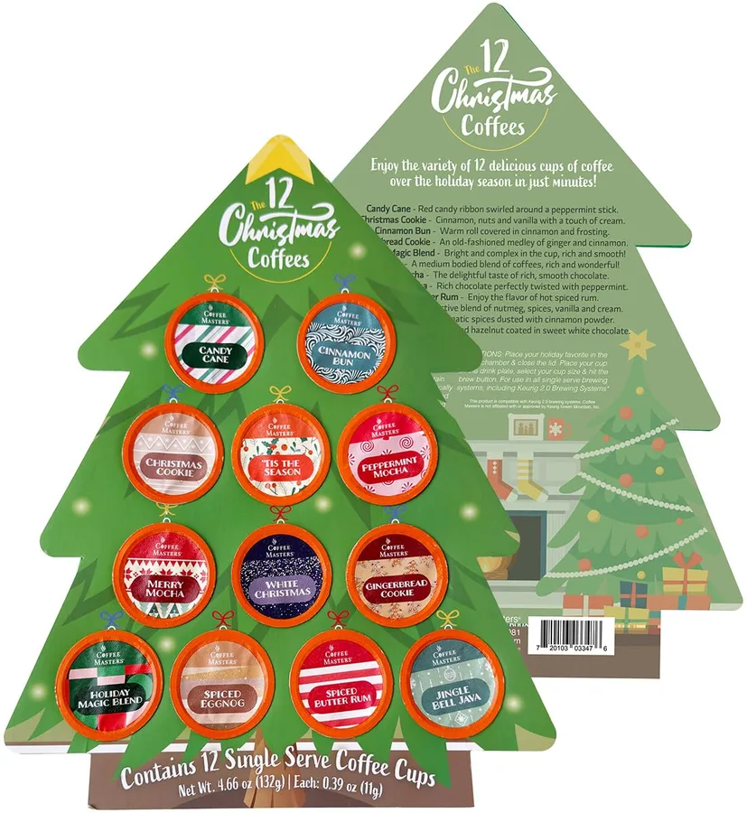 K-Cup Christmas Tree Advent Calendar (12 Pods)