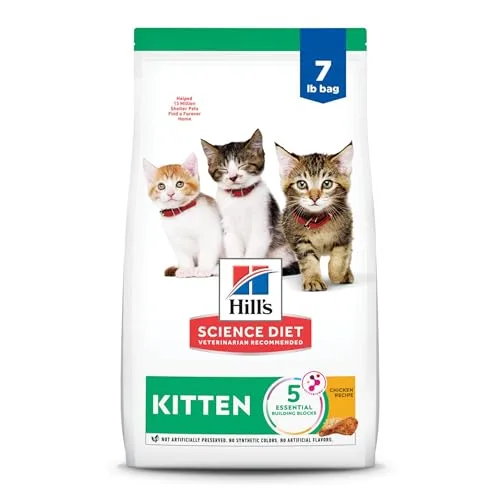 8. Hill’s Science Diet Kitten Dry Cat Food