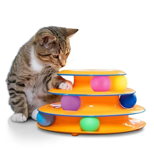 17. Petstages Tower of Tracks Cat Toy