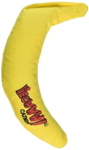 15. Yeowww! Catnip Banana Toy