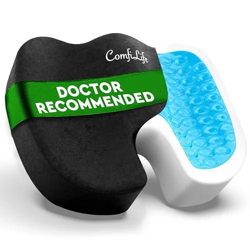 ComfiLife Gel Memory Foam Seat Cushion