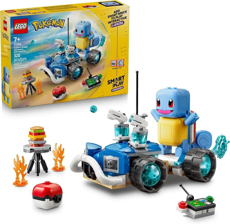 LEGO Pokémon Trainer's Buggy with Squirtle 72156