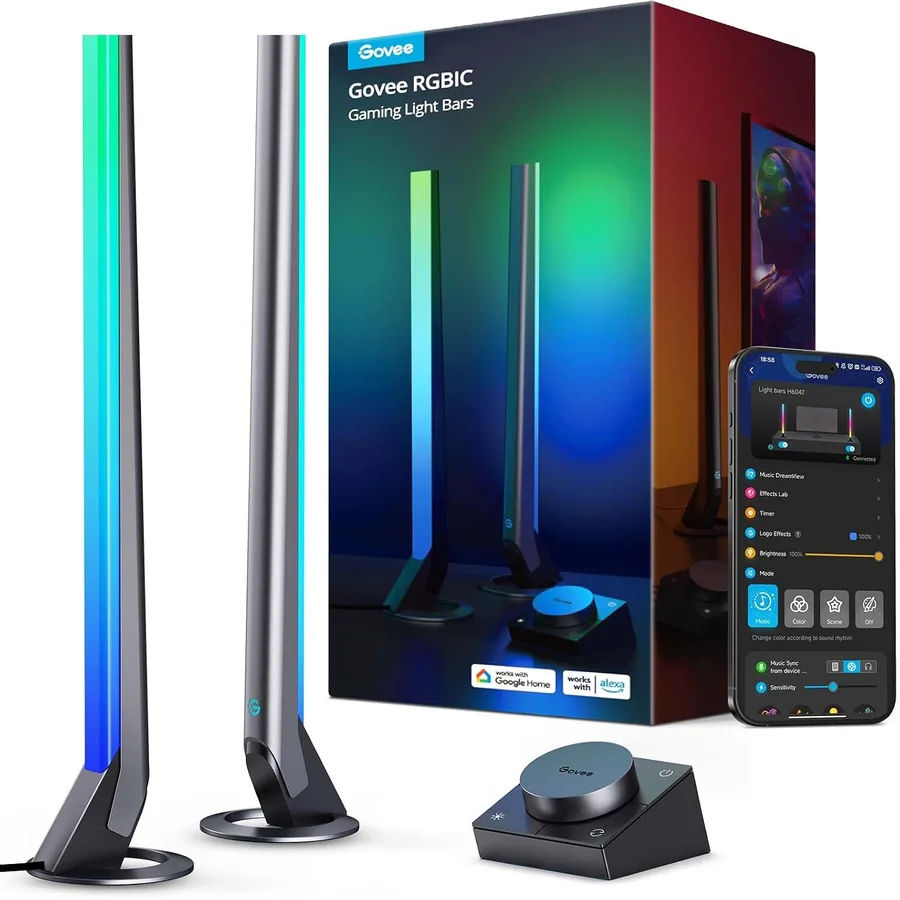 20. Govee RGBIC Gaming Light Bars