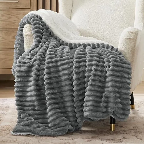 Bedsure Sherpa Fleece Throw