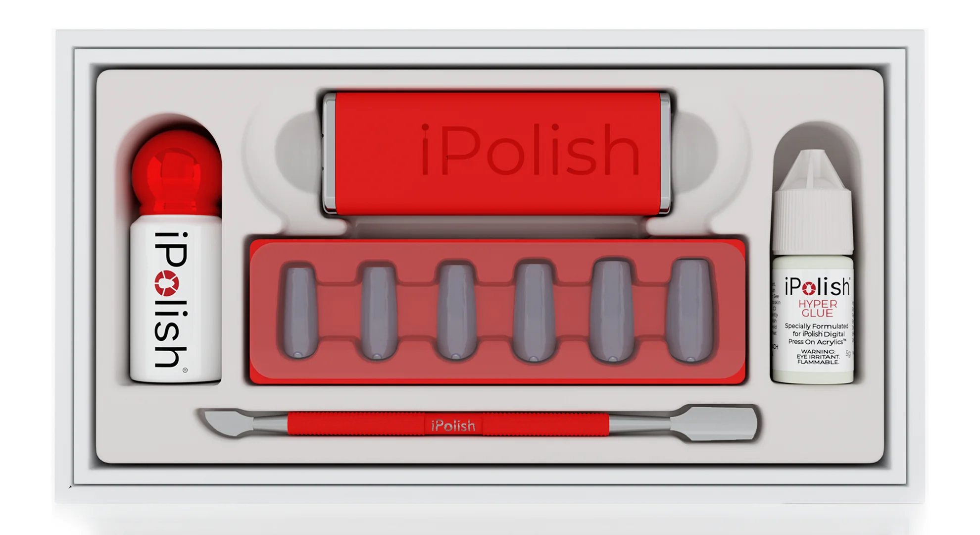 8. iPolish Digital Color-Changing Press-On Nails Starter Kit