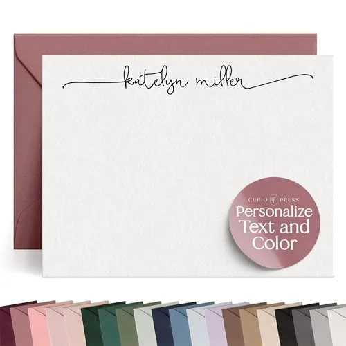 16. Shutterfly Personalized Thank-You Note Cards (Set)