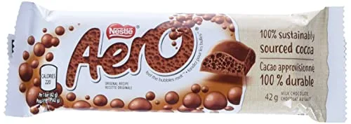 Aero Milk Chocolate Bar (Nestlé Canada)