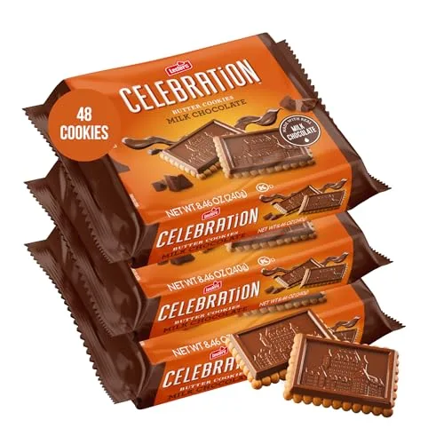 Leclerc Celebration Milk Chocolate & Butter Cookies