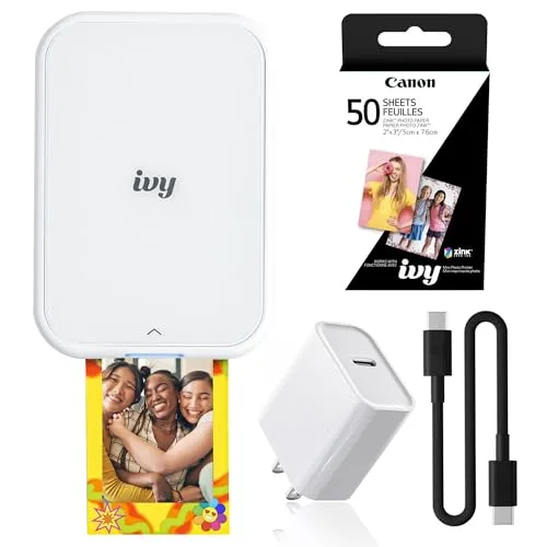 12. Canon IVY Mini Photo Printer (portable pocket photo printer)