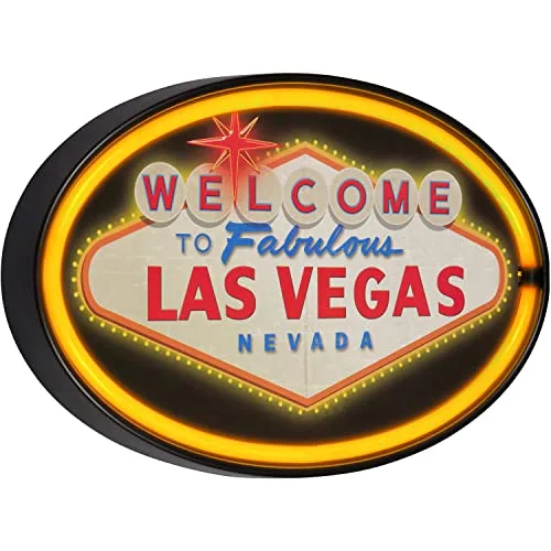 Las Vegas Neon-Style LED Wall Sign