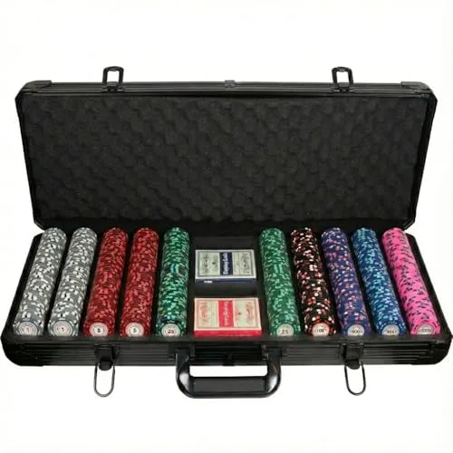 Monte Carlo 500-Piece Poker Chip Set