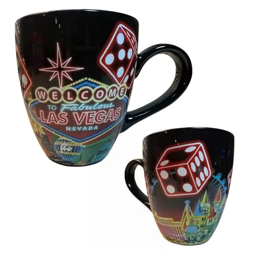 3. Vegas-Themed Ceramic Coffee Mug — 'Welcome to Fabulous Las Vegas' (ceramic souvenir mug)