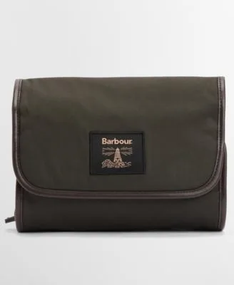 19. Barbour Waxed Travel Wash Bag