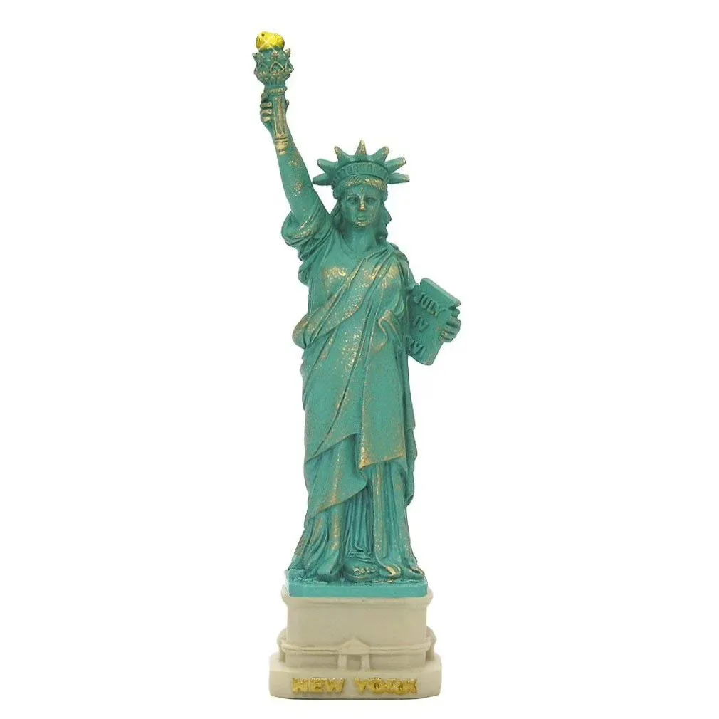 11. Mini Statue of Liberty Copper Replica (4-Inch)