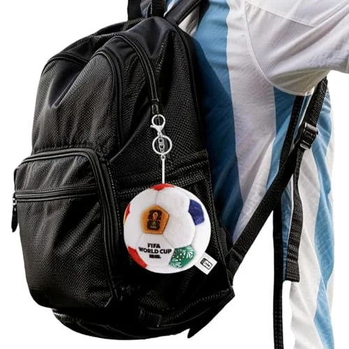 MESUCA Soccer Ball Plush Charm