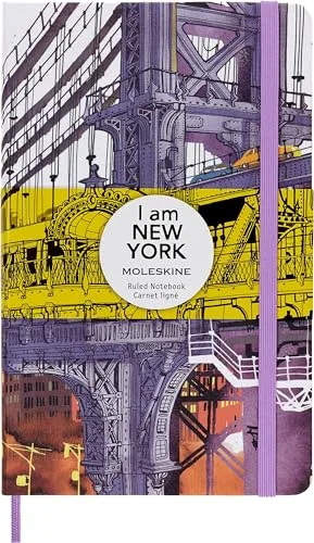 7. Moleskine Limited Edition New York Notebook (Hard Cover)