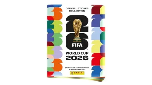 9. Panini FIFA World Cup 2026 Official Sticker Album Starter Pack (Album + 4 Packets)