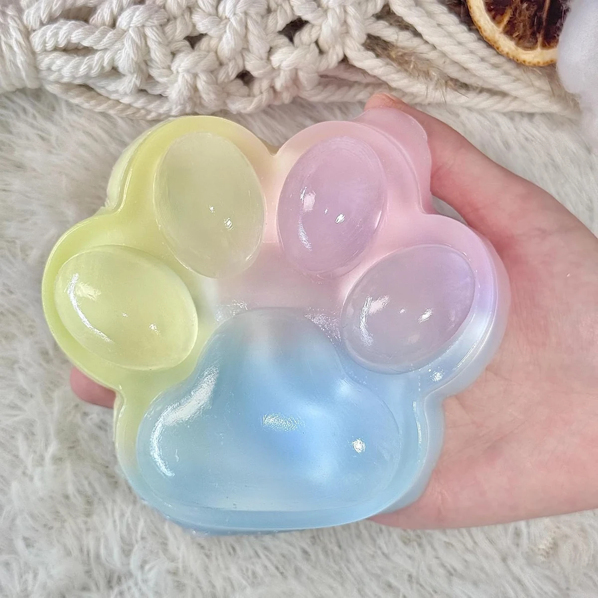 5. Big Taba Squishy Cat Paw (5 in)